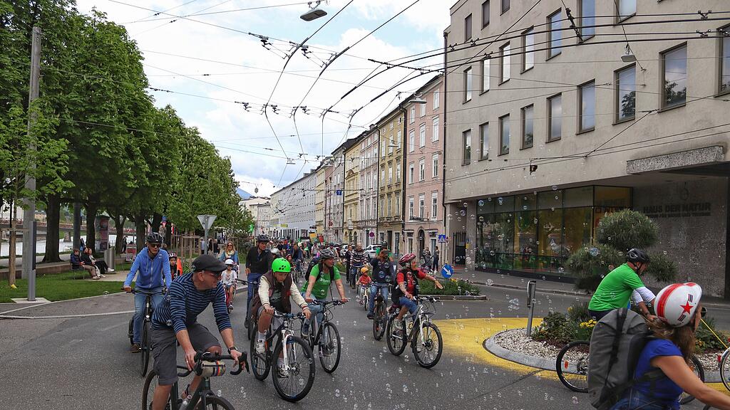 Die Salzburger Innenstadt wird zum Radweg!
