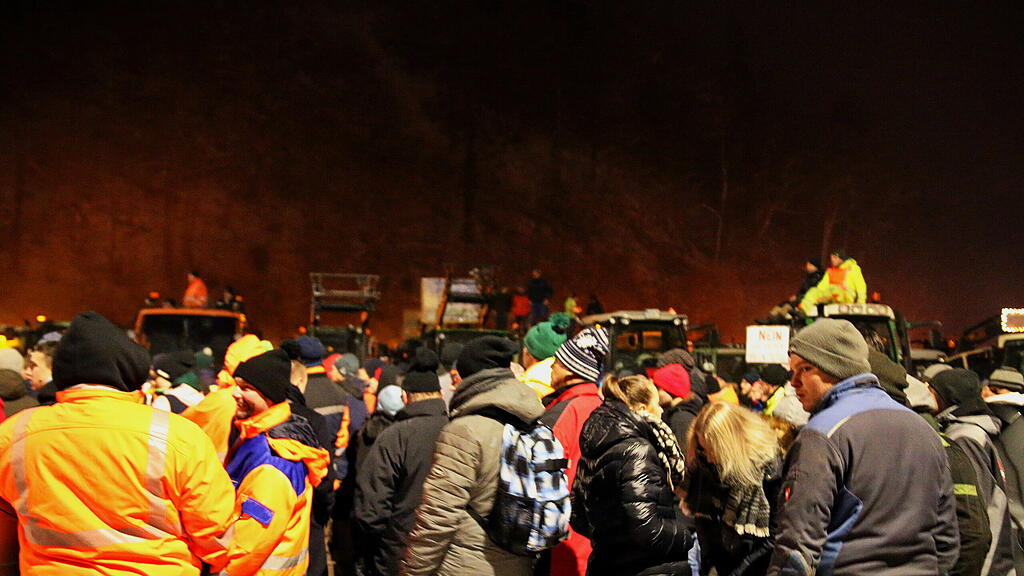 Bauernproteste, Demonstration in Bad Reichenhall