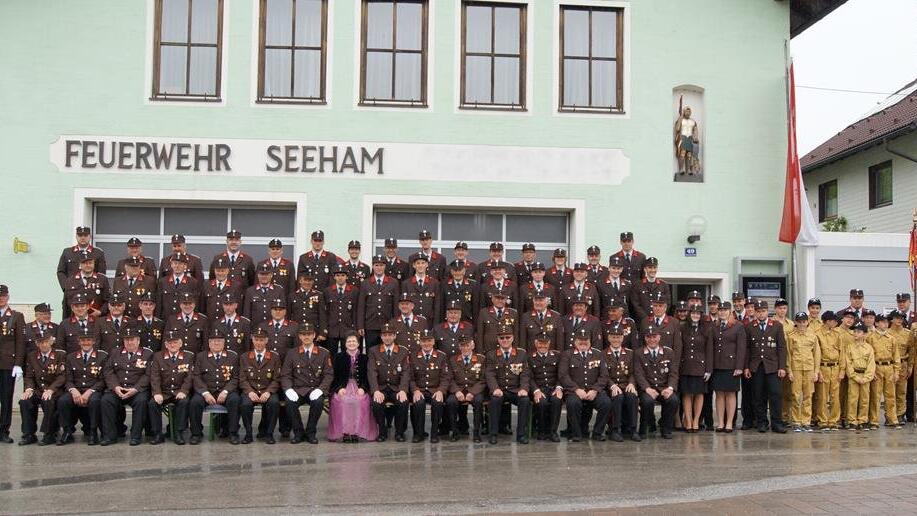 70 aktive Mitglieder zählt die Feuerwehr Seeham zur Zeit.