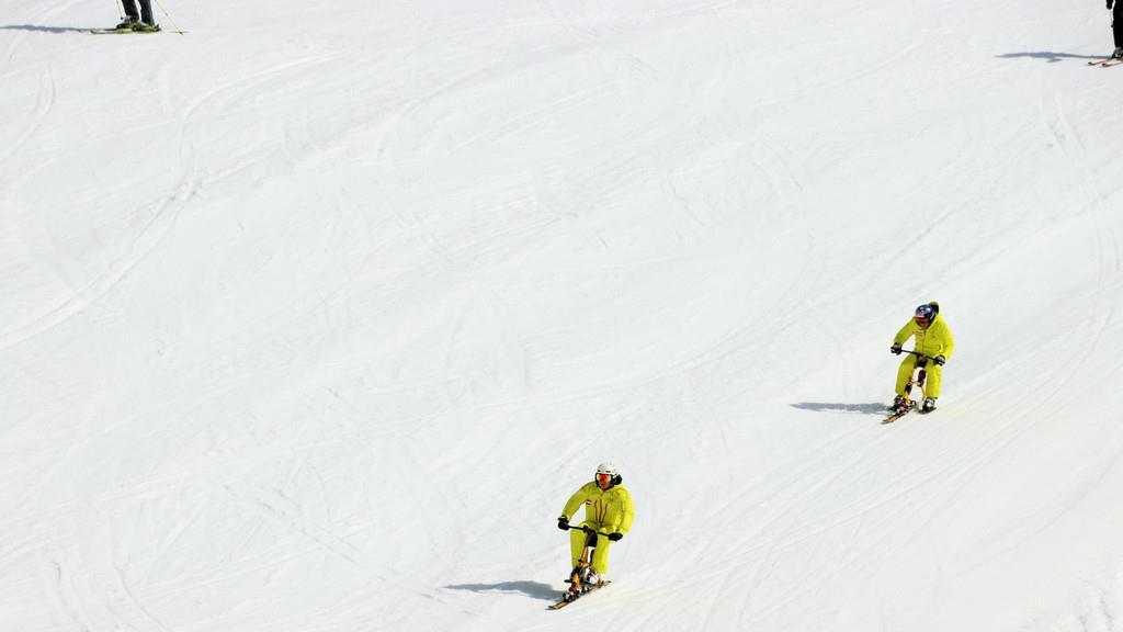 Snowbike-Rekordversuch in Obertauern