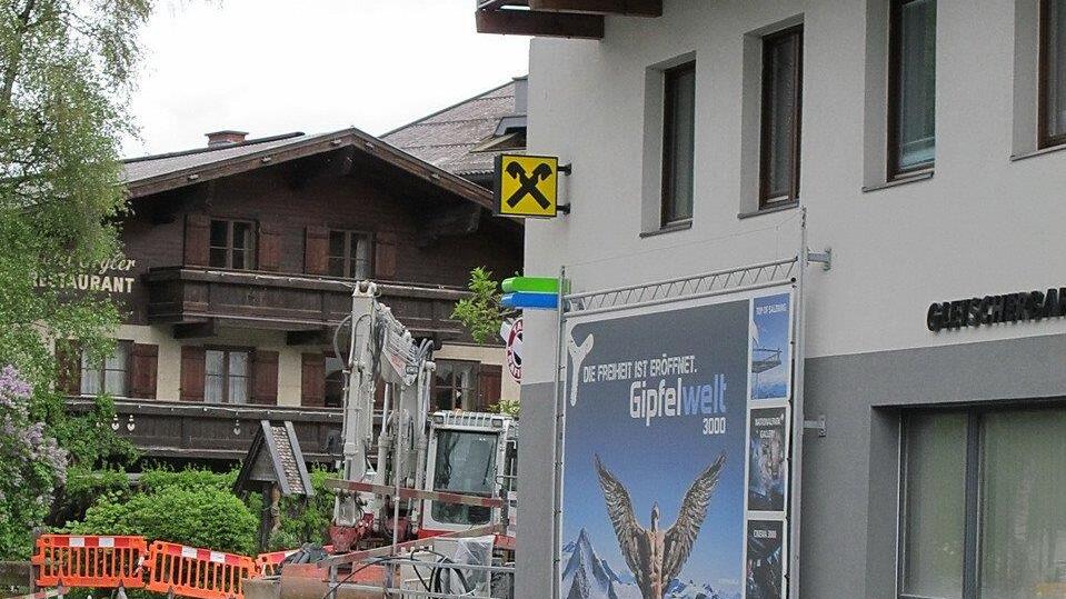 Brückenbau in Kaprun