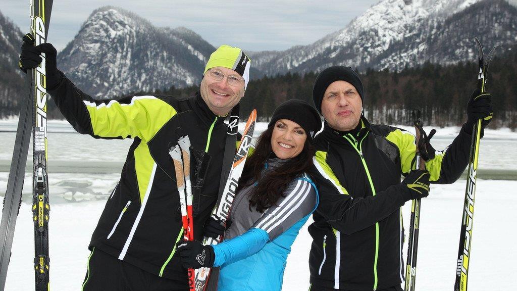 Promis beim Starbiathlon
