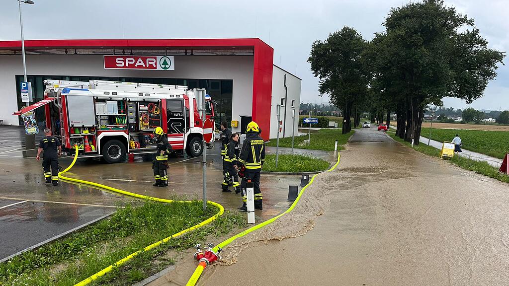 Feuerwehren nach Unwetter im Mostviertel gefordert