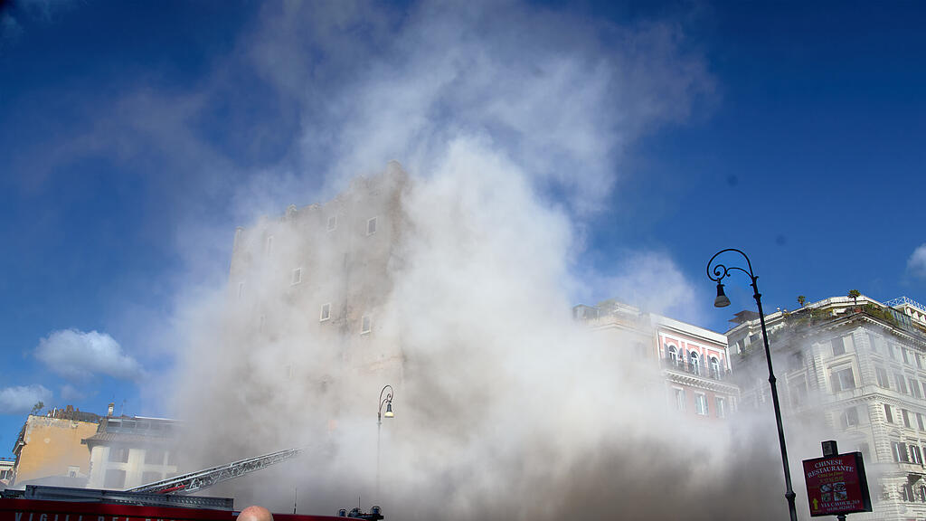 Arbeiter stirbt bei Einsturz von Mittelalter-Turm in Rom