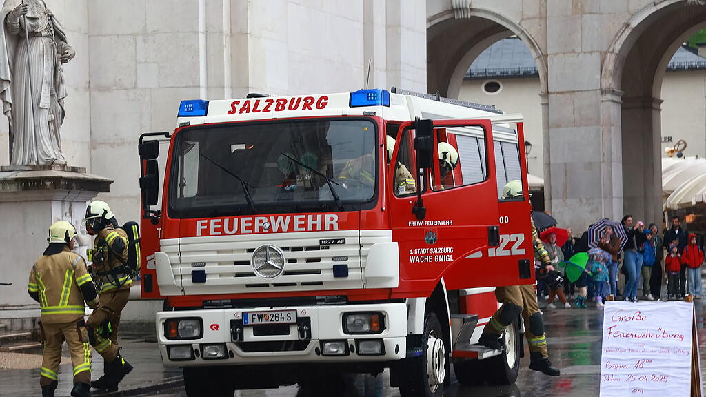 Brand im Dom: Spektakuläre Übung in Salzburger Altstadt