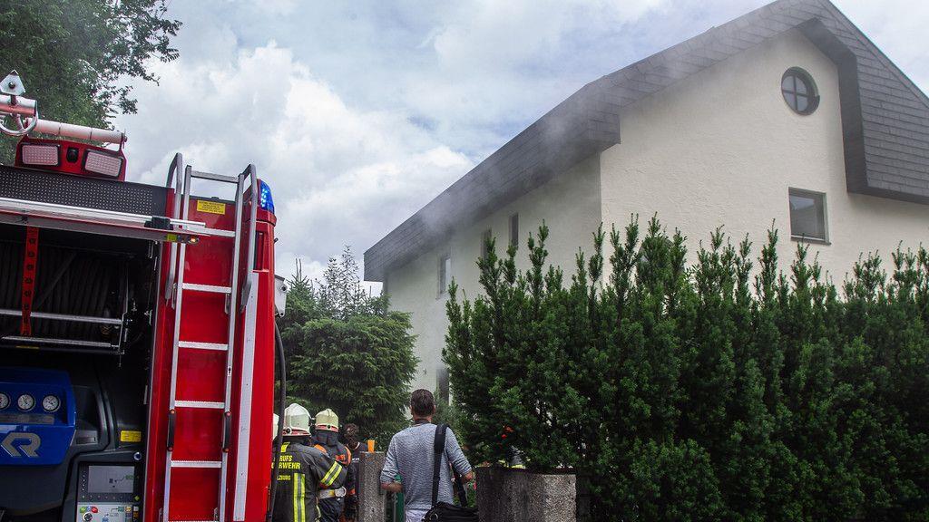 Küchenbrand in Lehen