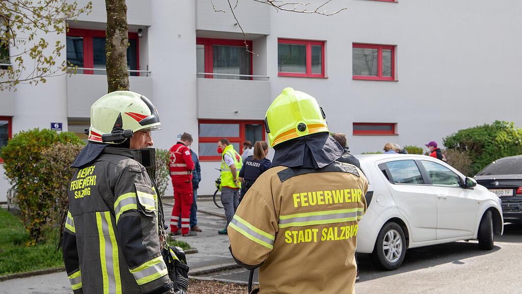 Brand Salzburg Lehen Revierstraße