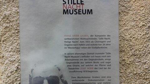 Stille Nacht Museum Hallein