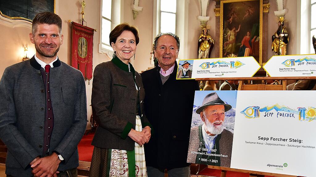 Eröffnung Sepp Forcher Steig