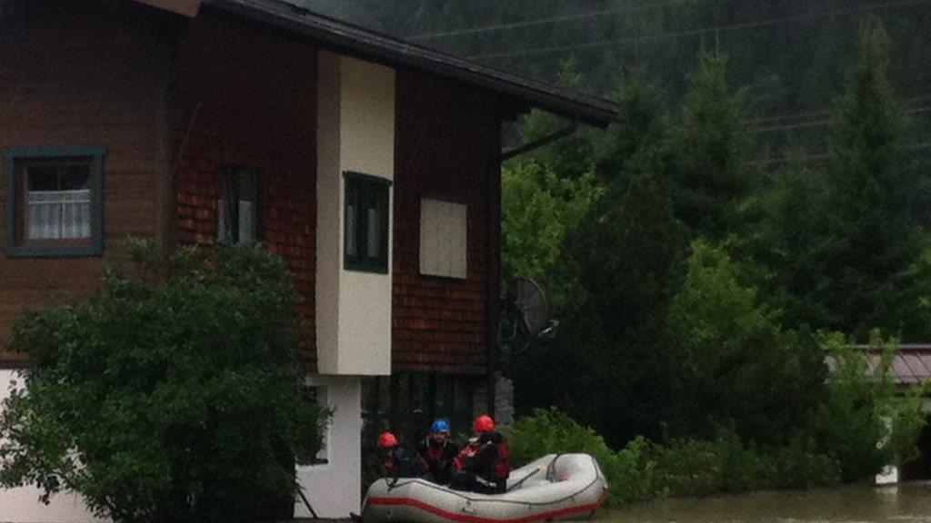 Hochwasser in Neukirchen