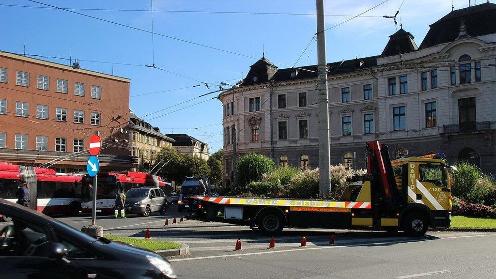 Crash am Rudolfsplatz