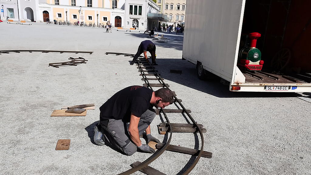 Rupertikirtag 2020, Aufbau