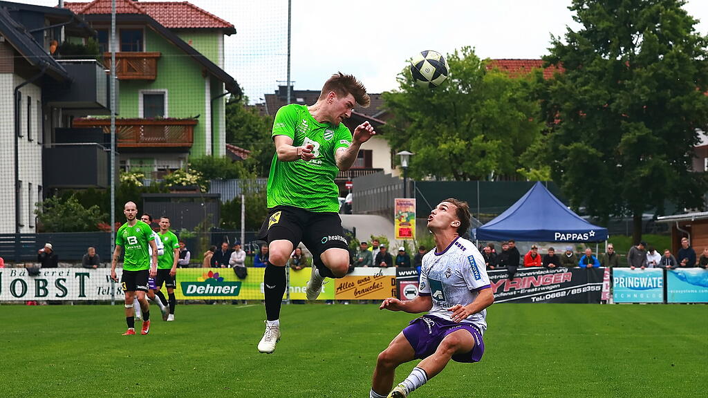 Regionalliga West: Wals-Grünau gegen Austria Salzburg