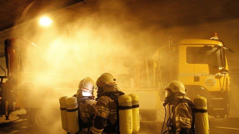 Großübung im Katschbergtunnel