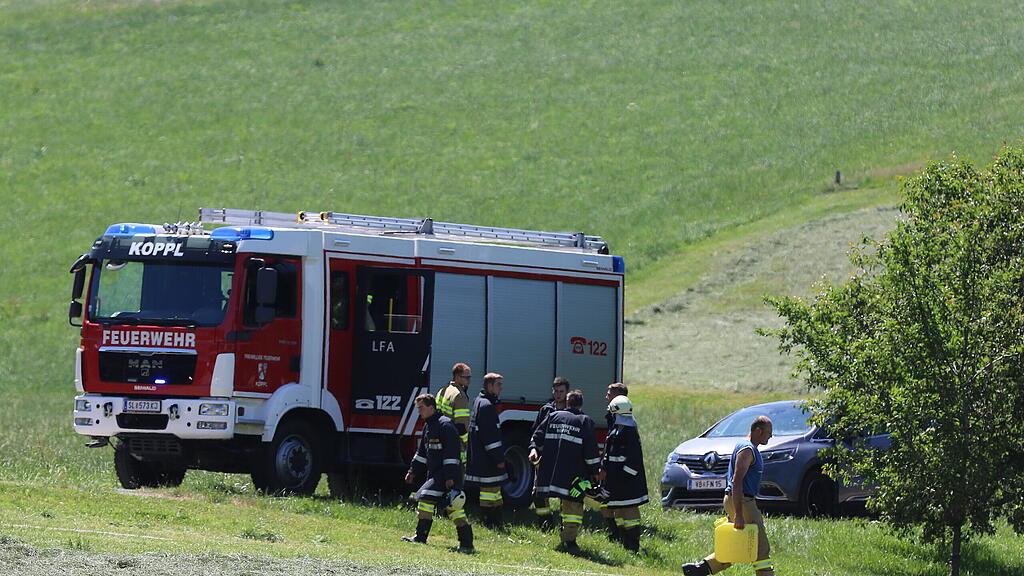 Brand in Koppl