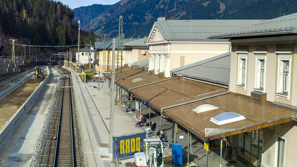 Modernisierung Bahnhof Bad Gastein