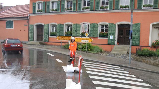 Hochwasser in Tittmoning