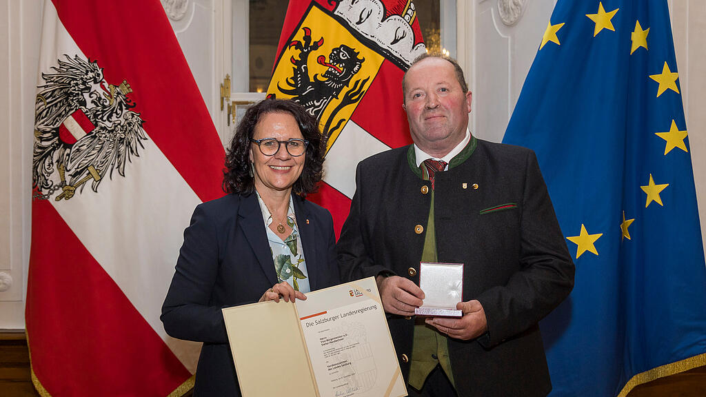 Land Salzburg zeichnet engagierte Personen aus