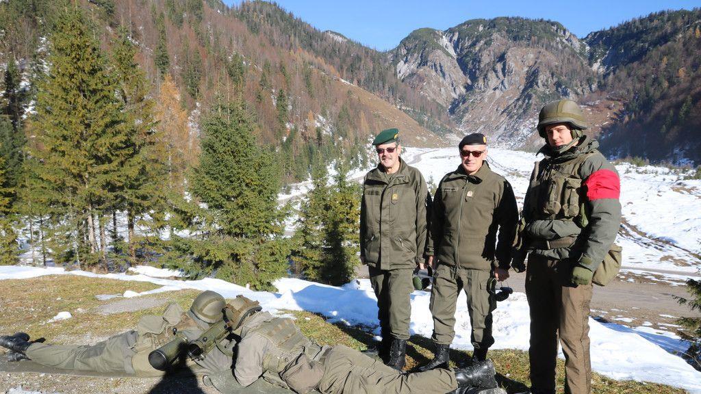 Jägerbataillon in Saalfelden