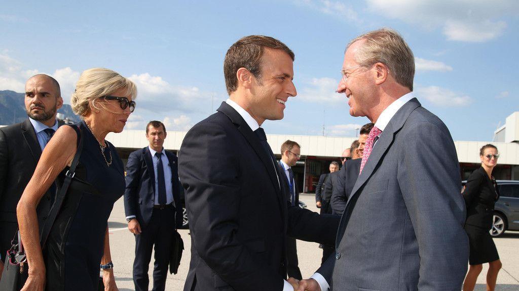 Macron verabschiedet sich von Salzburg