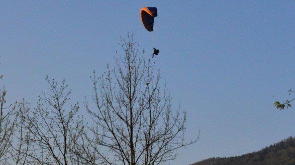 Paragleiter-Abstrurz in Aigen