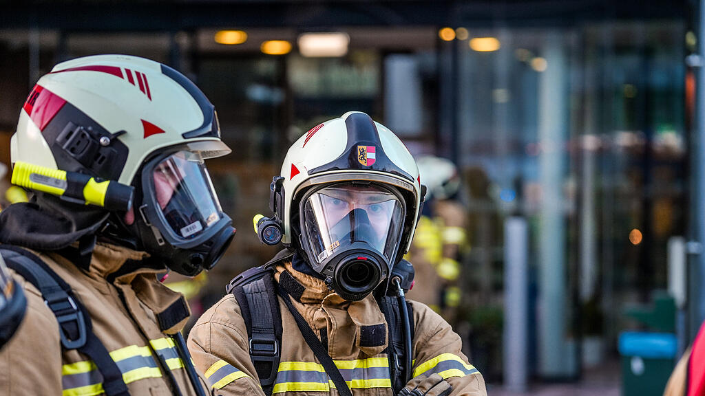 Feuerwehr Übung im Thalgauer Seniorenheim