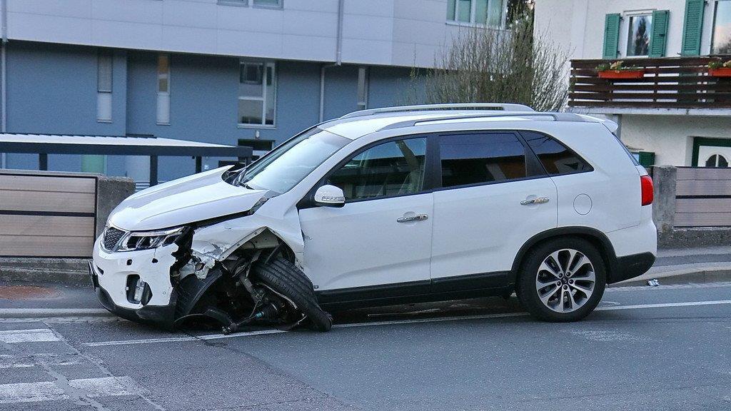 Crash in der Aignerstarße