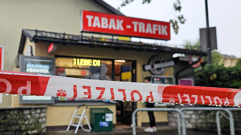 Überfall auf Trafik in Salzburg-Liefering