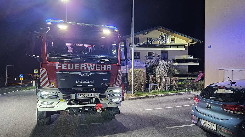Balkonbrand Bischofshofen