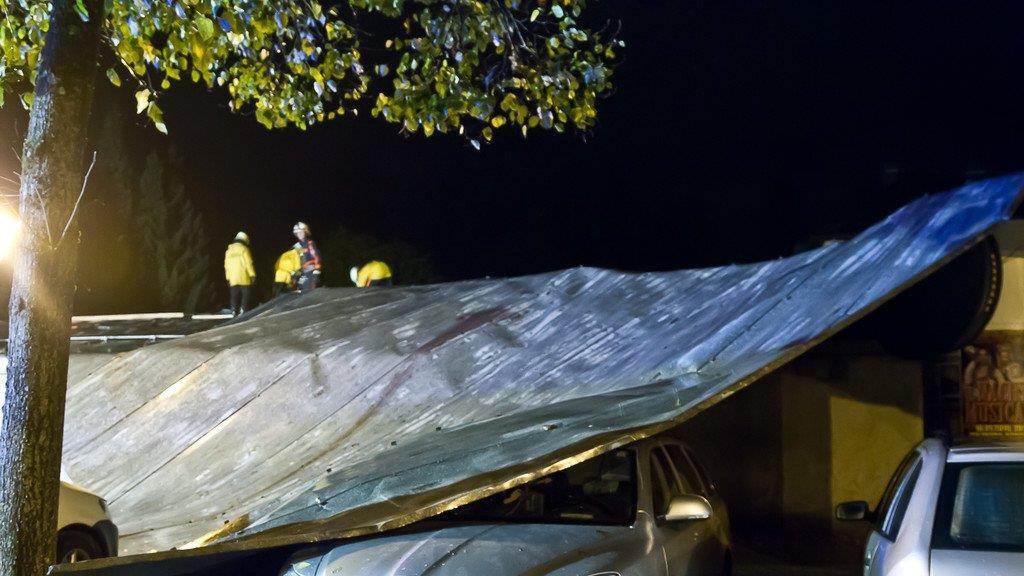 Sturm über Salzburg: Einsätze in der Stadt Salzburg