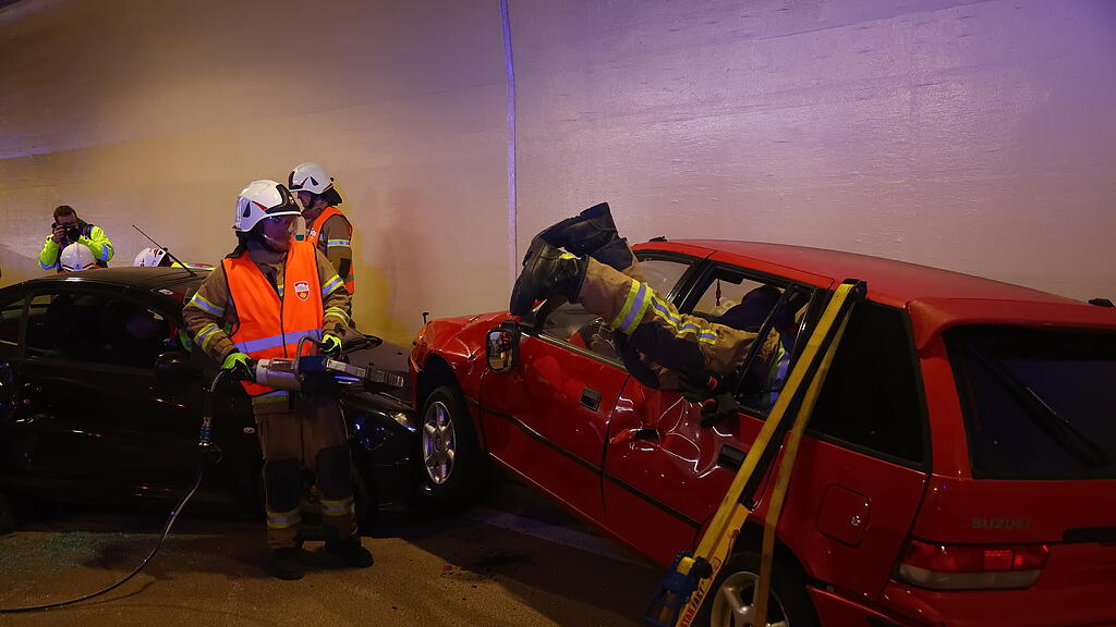 Übung Lieferinger Tunnel