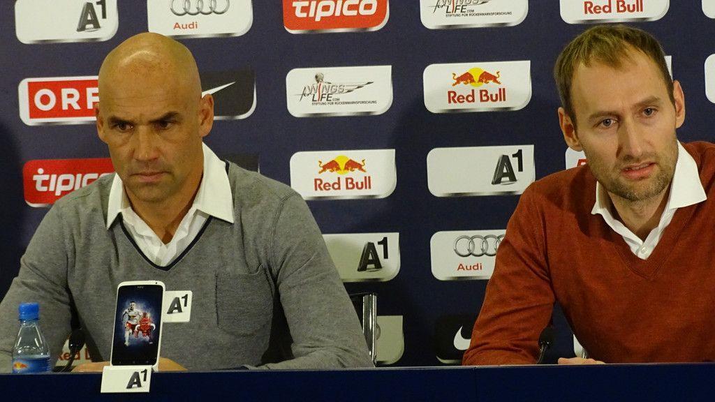 Red Bull Salzburg trennt sich von Zeidler - Pressekonferenz