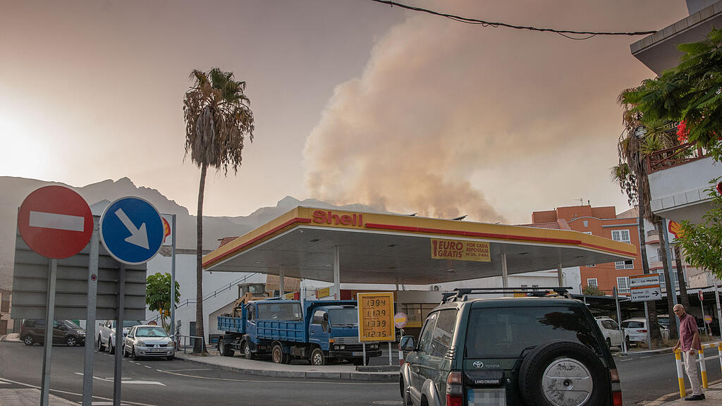 Waldbrand Teneriffa