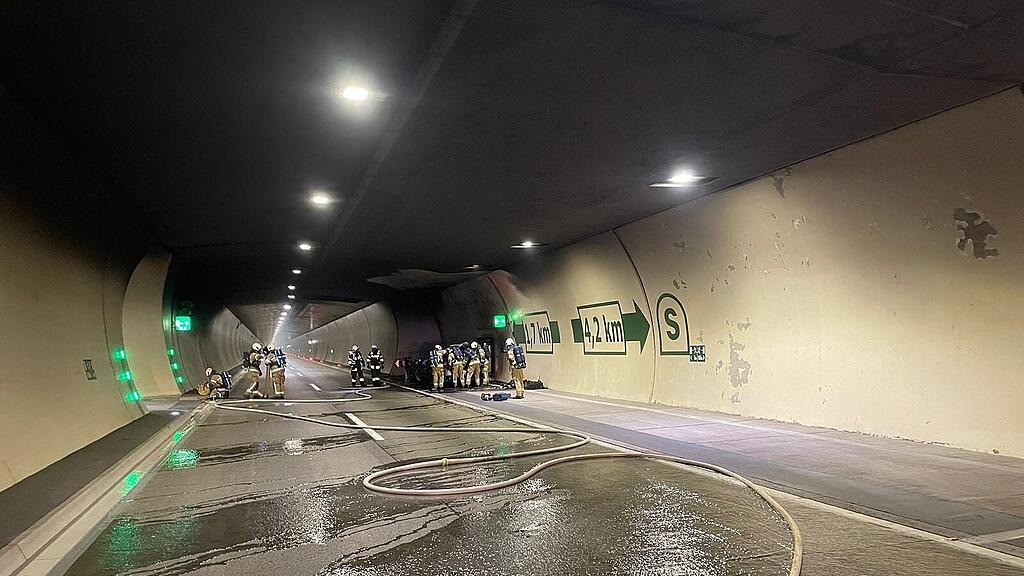 Pkw-Brand Katschbergtunnel