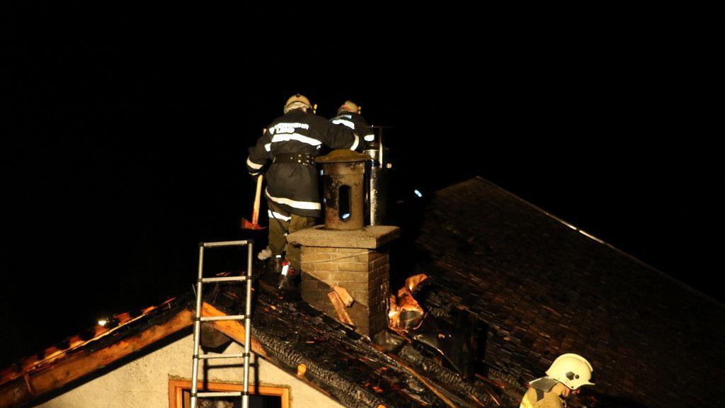 Großeinsatz in Dienten