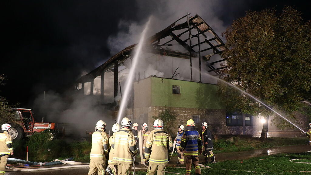 Großbrand Pfongau