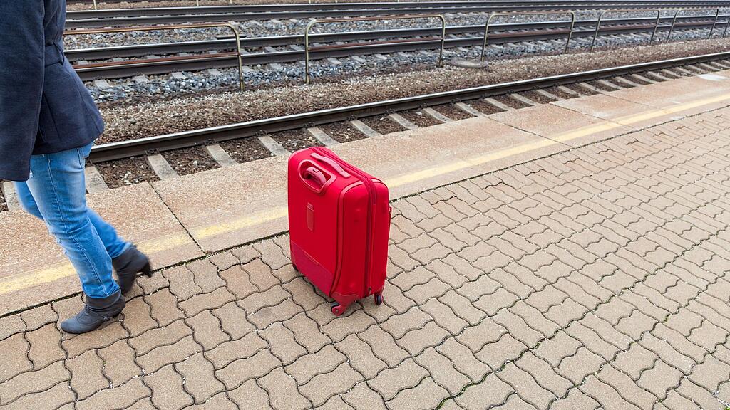 Im Koffer befanden sich lediglich Kleidungsstücke (Symbolbild).