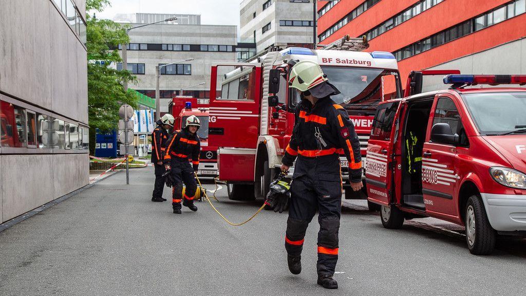 Gasaustritt in Salzburger Supermarkt
