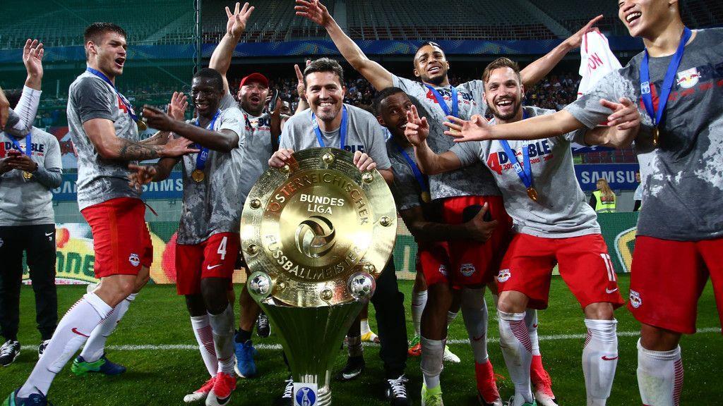 Red Bull Salzburg feiert historisches Quadruple-Double
