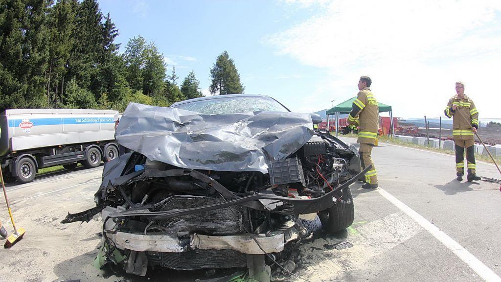 Mehr Bilder der Unfallstelle