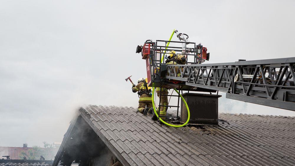 Haus in Neumarkt in Flammen I