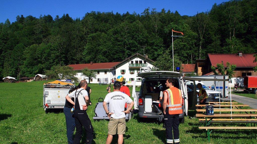 Einsatz am Untersberg