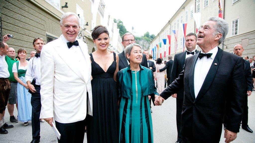 Auffahrt bei Don Giovanni