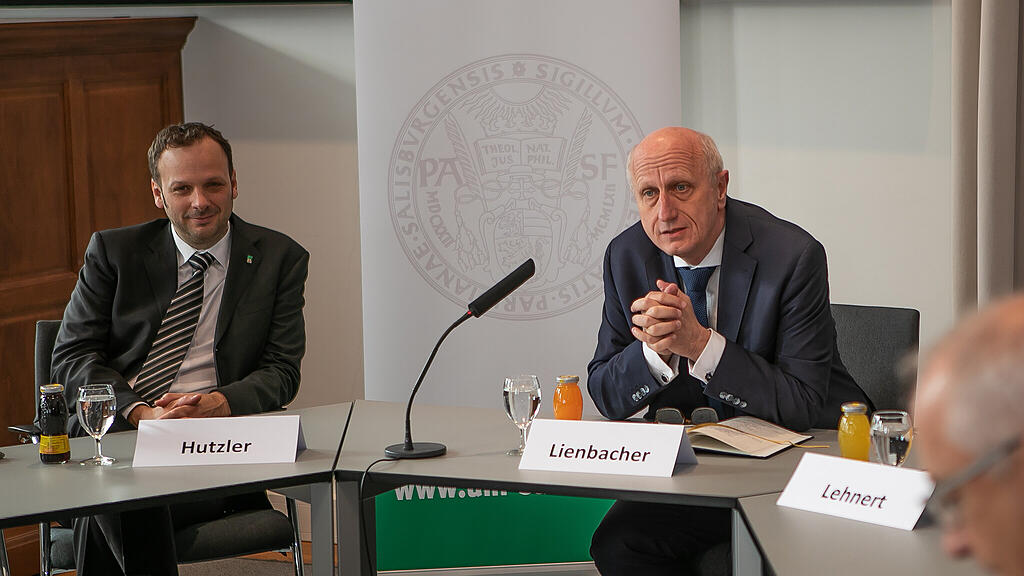 Präsentation des neu gewählten Rektors - Universität Salzburg