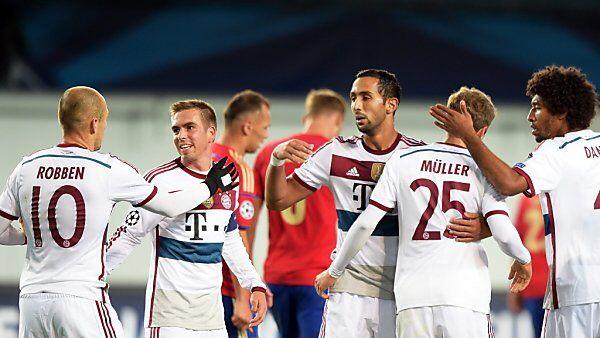 Bayern-Jubel nach Müller-Treffer