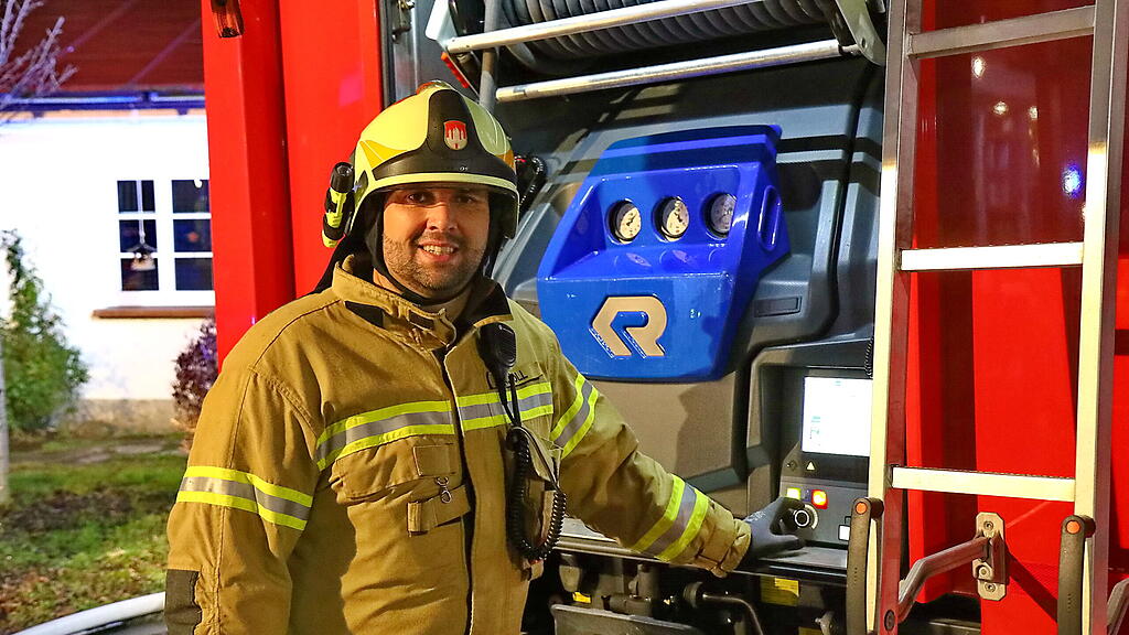 Feuerwehr-Übung: Brand in Salzburger Lager