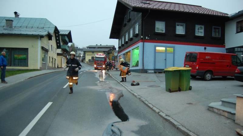 Diesel-Spur in Abtenau