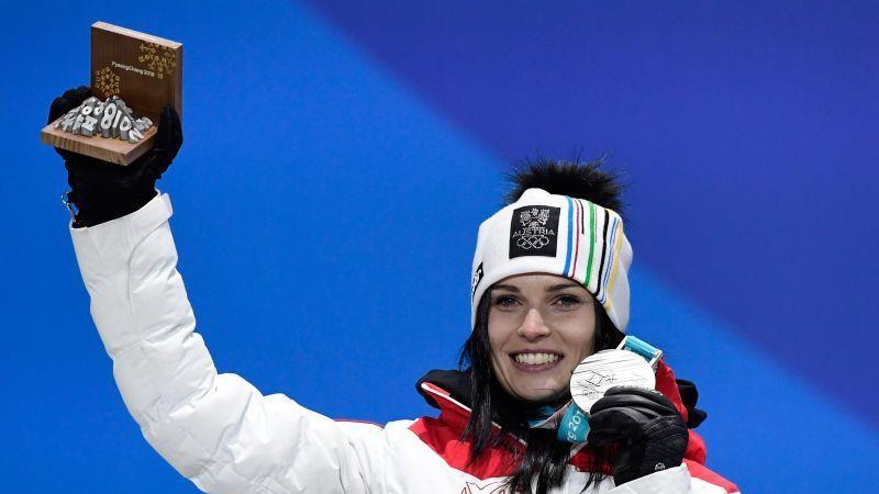 Olympia: Siegerehrung im Super-G