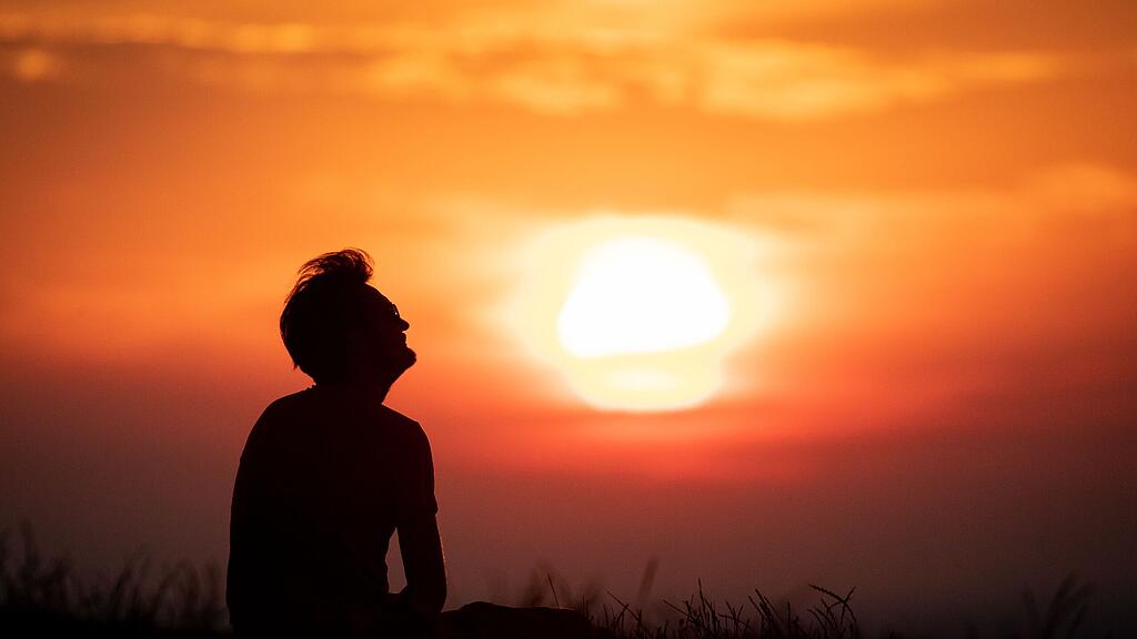 Hitze, Sonne, Sonnenuntergang, SB