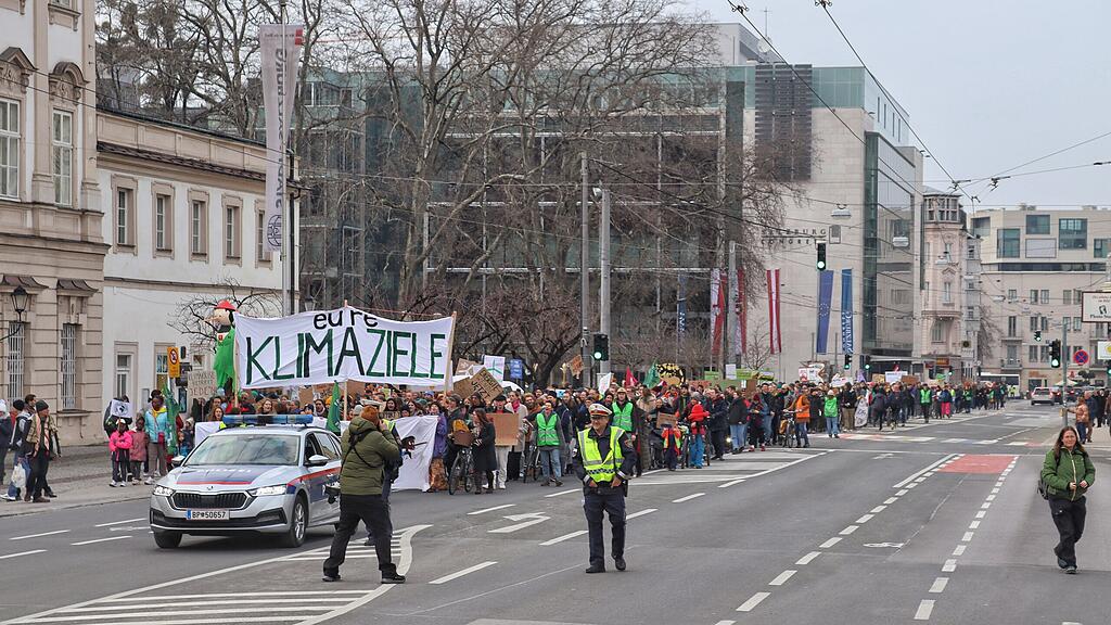 Klimastreik in Salzburg